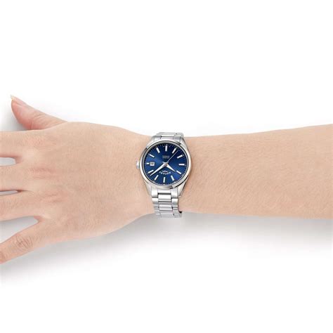 Rotary Havana Stainless Steel Blue Mens Automatic Watch Watchnation