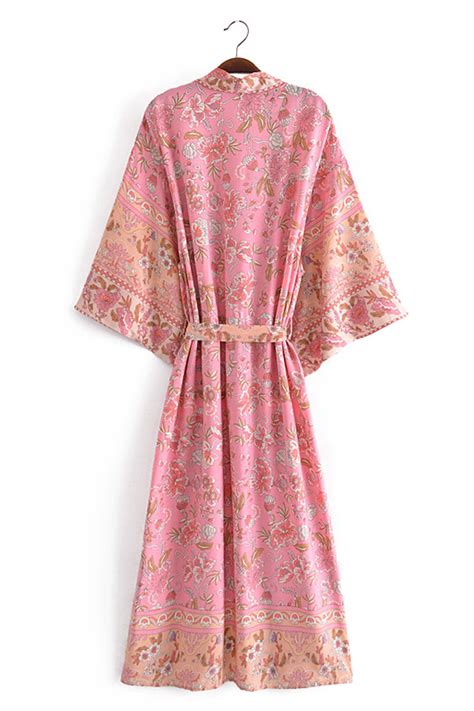 Pink Kimono Robe Alienscustom