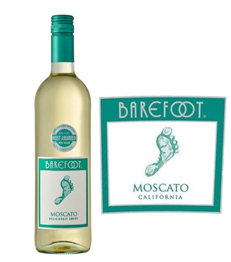 Barefoot Moscato White Wine A Sweet White Wine Classic Buywinesonline