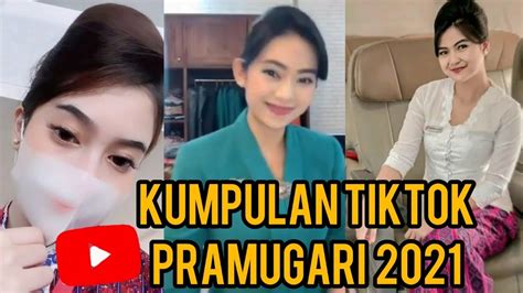 Kumpulan Komplikasi Tiktok Pramugari Cantik 2021 Youtube