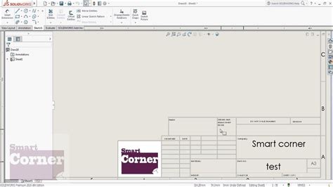 Maybe you would like to learn more about one of these? sheet format in solidworks by smart corner بالعربي ...