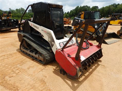 2010 Terex Pt100 Forestry Skid Steer Loader Crawler