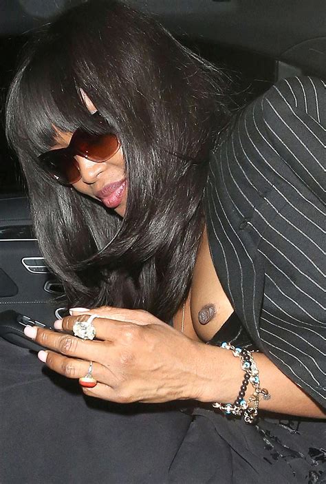 Naomi Campbell Nip Slip At Vogue Party Other Nipple