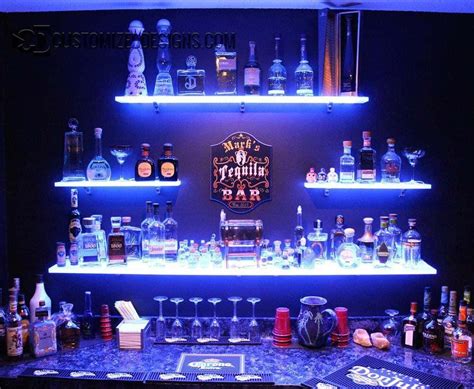 Use Our Led Back Bar Shelves In Your Restaurant Bar Or Lounge To Boost