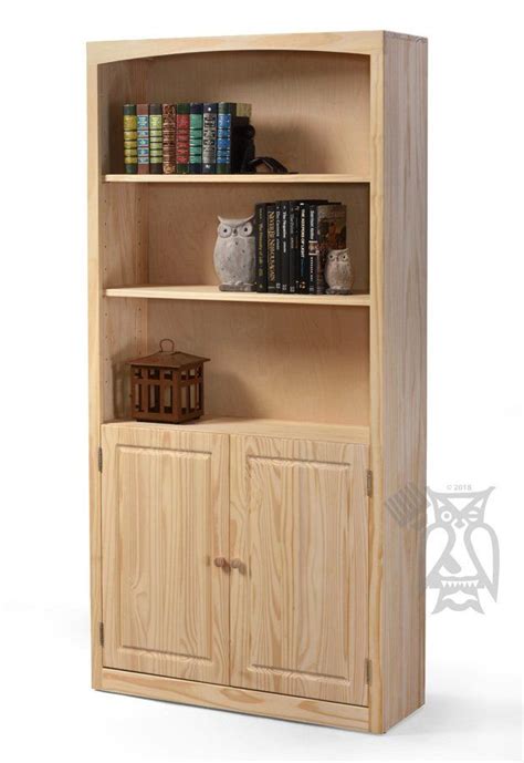 12 Deep Solid Pine Wood Unfinished Bookcases Bookshelf Bookshelves