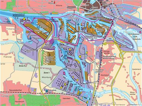 Die hamburger bildungsempfehlungen sind im internet als download erhältlich unter: Diercke Weltatlas - Kartenansicht - Hamburger Hafen - - 978-3-14-100770-1 - 79 - 2 - 0