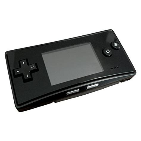 Refurbished Nintendo Game Boy Advance Micro Black With Face Plate