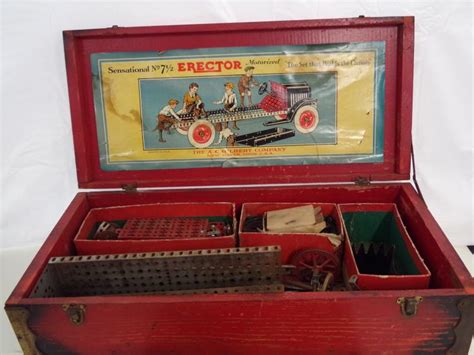 Vintage Toy Erector Set 1929