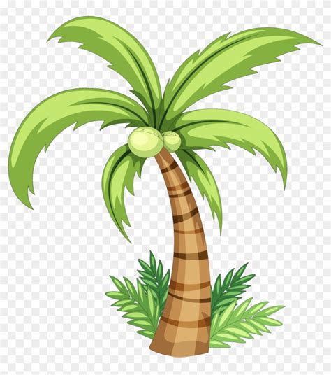 Top Simple Coconut Tree Drawing Xkldase Edu Vn