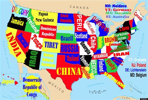 After Seeing This Map Youll Never Look At Your State The Same Way Again Huffpost