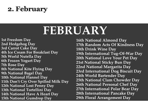 What Holiday Is Feb 15th Lihoday