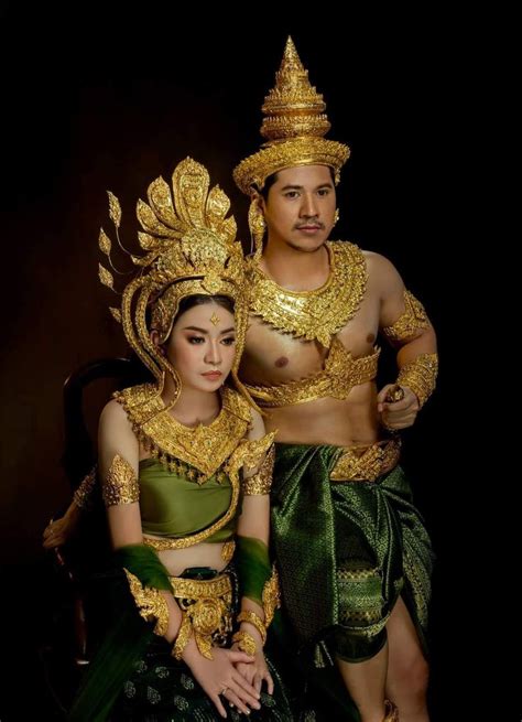🇰🇭 Amazing Cambodia Traditional Costumes 🇰🇭 Cambodia Ancient Dress ️ Traditional Thai Clothing