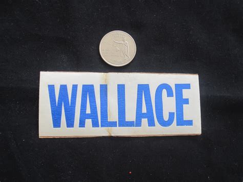 1968 George Wallace Election Sticker Bills Political Shoppe