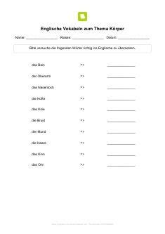 Mit arbeitsblattern auch offline lernen und uben. 32 Kostenlose Arbeitsblätter Englisch-Ideen | kostenlose ...