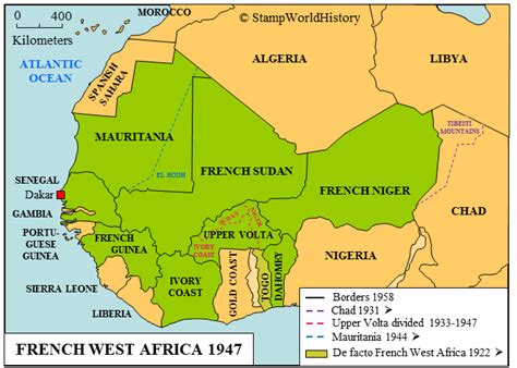 French West Africa Map Africa Map East Africa French West Africa
