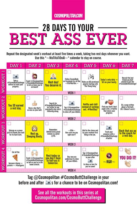 30 Day Butt Challenge