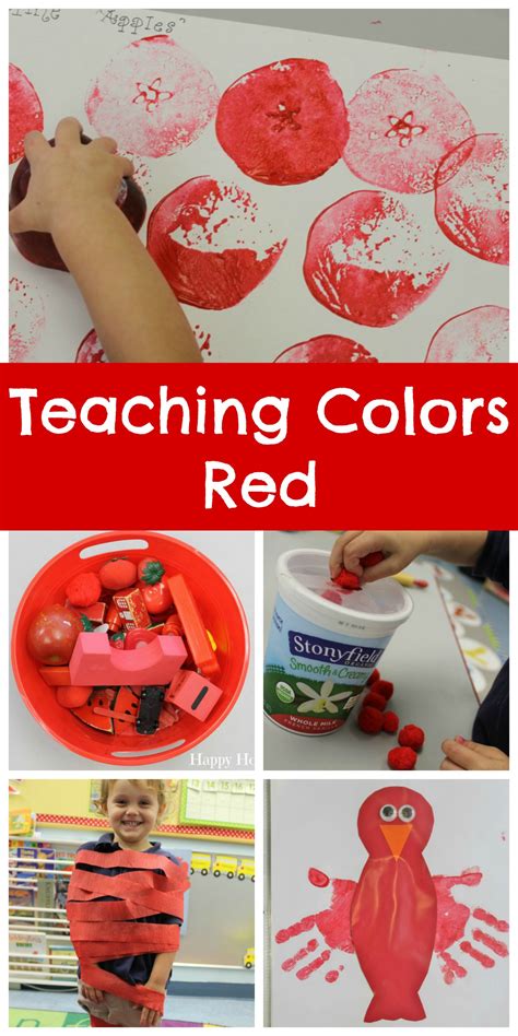 Teaching Colors Red Happy Home Fairy