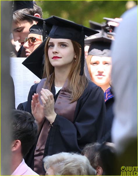 Emma Watson Becomes An Official Brown University Graduate See The