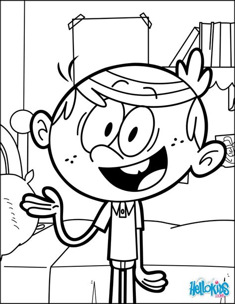 Coloring Pages Of Loud House Coloring Pages