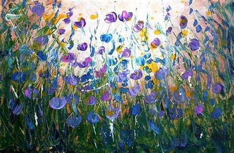 Blue Purple Wildflowers Luiza Vizoli Purple Wildflowers Art Thou