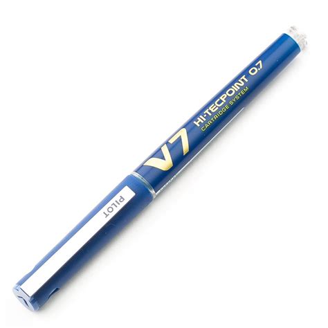 The v7 rt is the retractable and refillable version of the v7. Pilot V7 Hi-Tecpoint Cartridge System Liquid Ink 0.7 ...