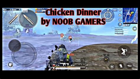 Chicken Dinner By Noob Gamers Pubg Lite Youtube