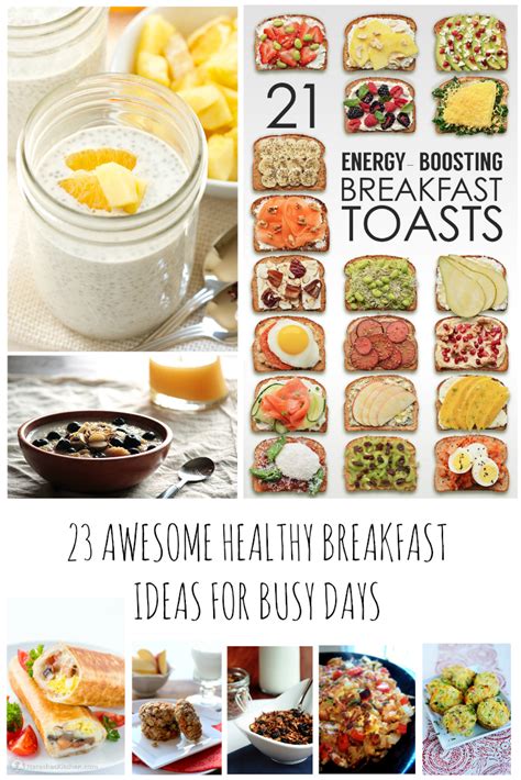 Simple Healthy Breakfast Recipes