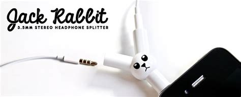 Jack Rabbit Headphone Splitter Share With Friends