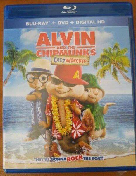 Alvin And The Chipmunks Chipwrecked Blu Ray Dvd Digital Hd For Sale