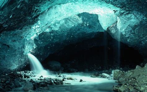 Paisajes Cueva De Alaska Parque Nacional Glacier Bay Cueva De