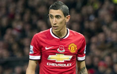 He can play as either a winger or attacking midfielder. Angel di Maria Happy at Manchester United, Insists Wife ...