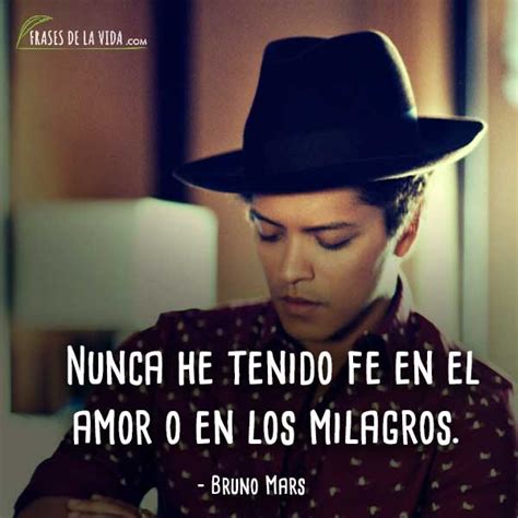 30 Frases De Bruno Mars El Músico Brillante Y De éxito Con Imágenes