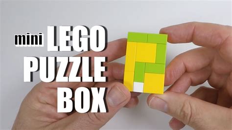 How To Make A Lego Puzzle Box