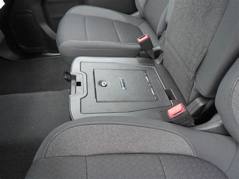 Gmc Sierra 1500 Under Middle Bench Seat Safe 2019 2023 Console Vault