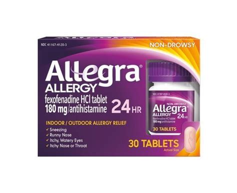 allegra allergy fexofenadine hcl tablet 30 tablets pack general medicines at best price in