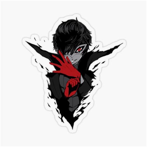 Persona 5 Joker Sticker By Lv2design Redbubble