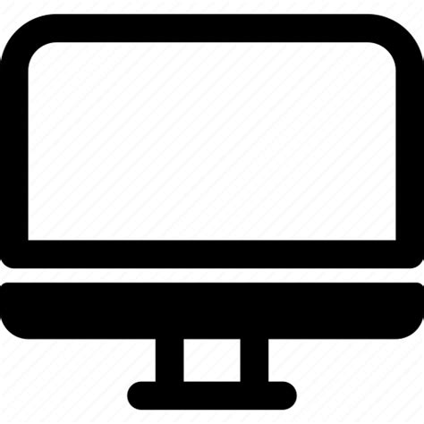 Computer Computers Desktopcomputer Device Electronics Tech Icon