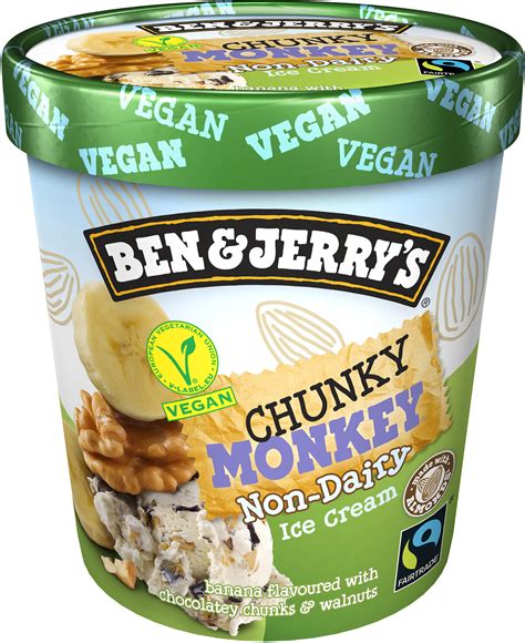 Chunky Monkey Non Dairy Ice Cream Ben And Jerrys 415 G