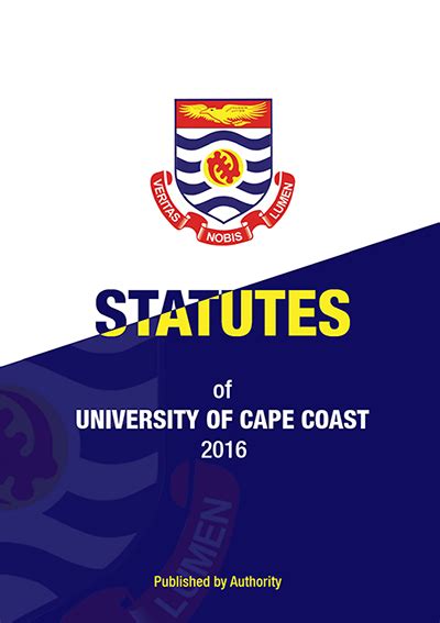 Statutes Of Ucc University Of Cape Coast