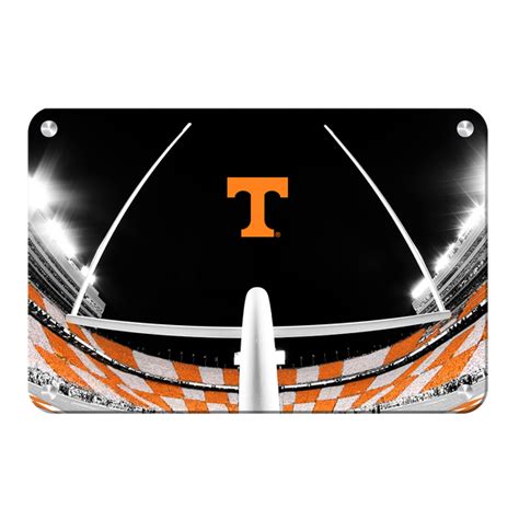 Tennessee Volunteers Checkerboard Goal Post College Wall Art
