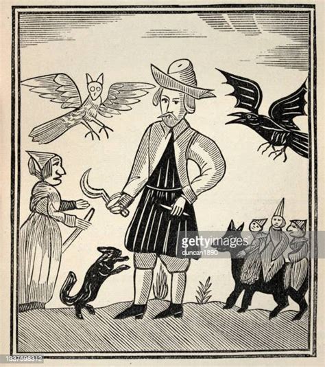Woodcut Of Devil Photos And Premium High Res Pictures Getty Images