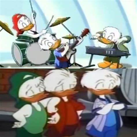 Quack Pack Huey Dewey And Louie Duck Mickey And Friends Fan Art My