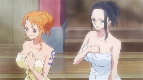 One Piece Se Sale De Control El Fan Service Con Robin Y Namie En Un