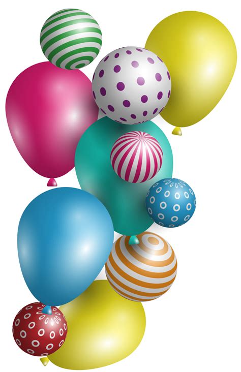 birthday balloons png free vector design cdr ai eps png svg
