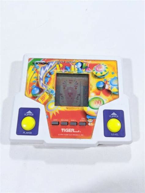 1988 Tiger Electronics 1994 Super Arcade Pinball Handheld Kids Game Ebay