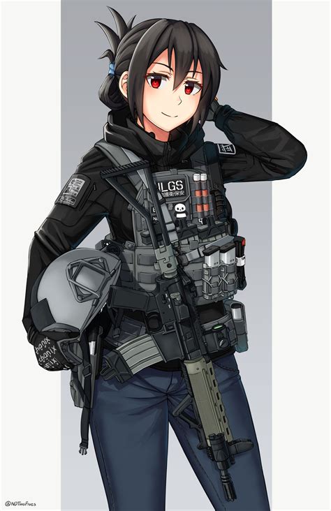 Get inspired by our community of talented artists. Tactical anime girl: Original character [digital... (10 Jan 2019)｜Random Anime Arts [rARTs ...