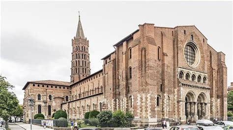 Basilica Of Saint Sernin France 1180 Romanesque Architecture