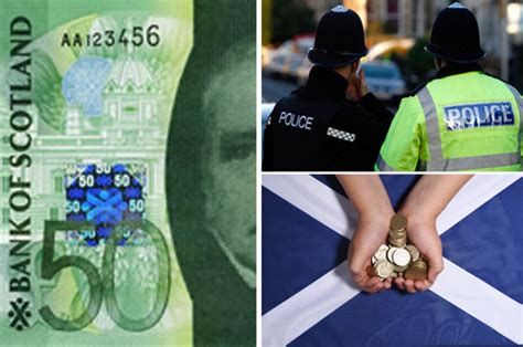 How to tell if a bank of scotland note is genuine? Police warn that fake Scottish money being used in UK ...