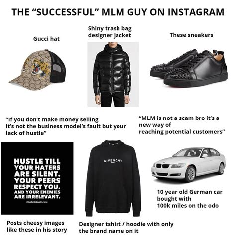The Successful Multi Level Marketing Guy On Instagram Starter Pack