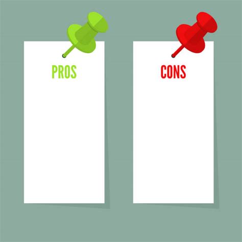 Top 60 Pros And Cons Clip Art Vector Graphics And
